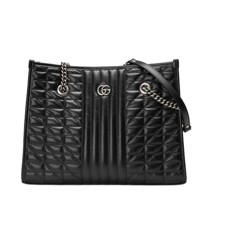 GUCCI GG MARMONT MEDIUM TOTE BAG 675796 (35*27*13cm) GUCCI GG MARMONT MEDIUM TOTE BAG 675796 (35*27*13cm)